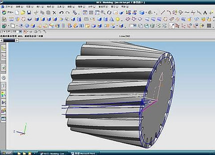 UG建立斜齒輪模型方法