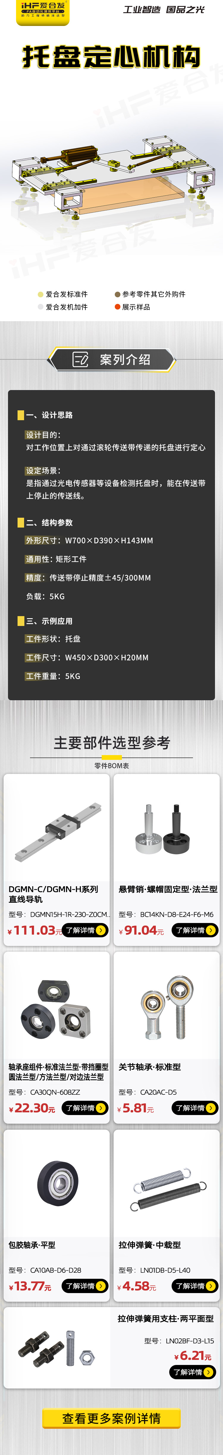 愛合發(fā)：案例介紹——托盤定心機構(gòu)！